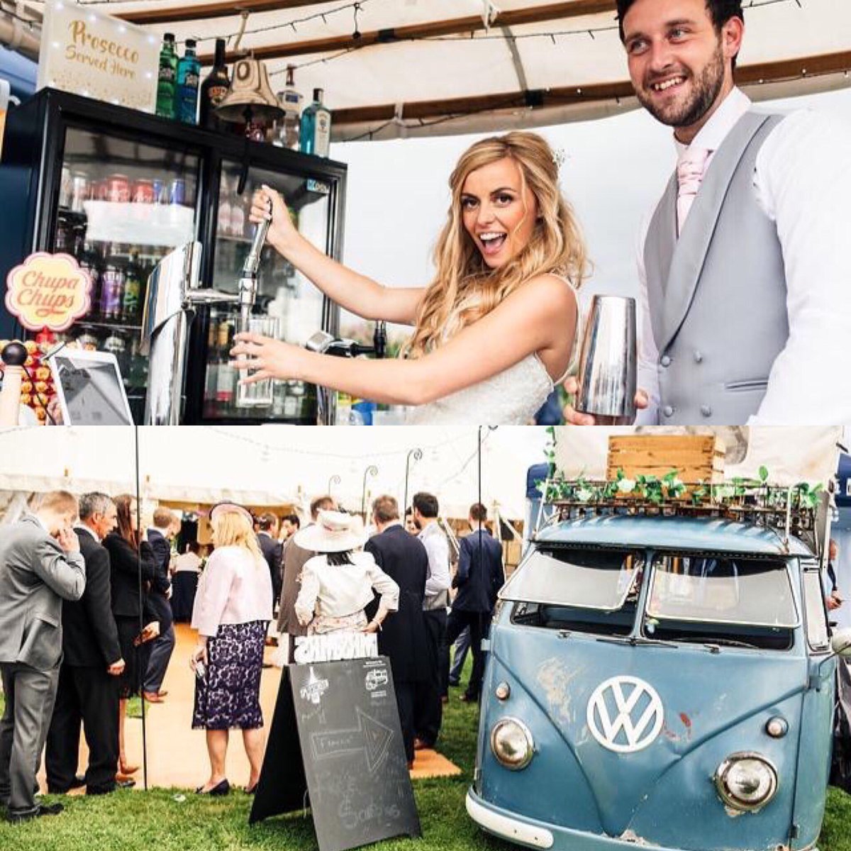 splitscreenbar's tweet photo. We had an awesome time at Hannah &amp; Mike's wedding last weekend with Frankie! What a lovely couple and a beautiful venue! https://t.co/UuxVDDL0qZ