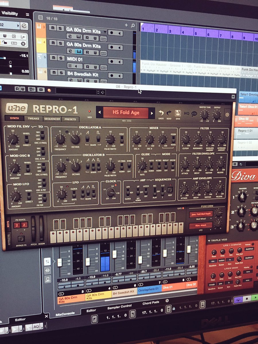 vbrenden's tweet photo. After demoing #Repro1 for about 1 minute I new it had to be mine! @uheplugins makes #awesome stuff! https://t.co/tqd0QtGGVU