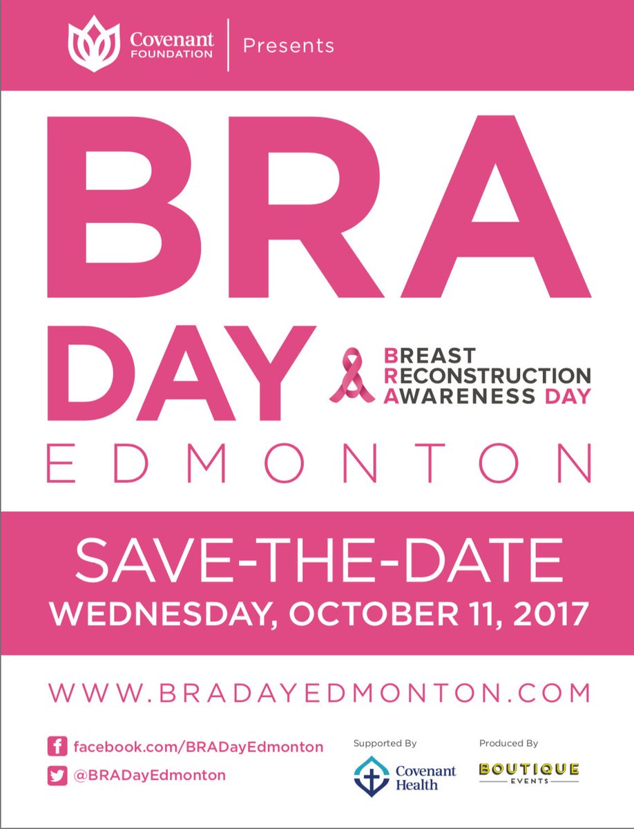 BRADayEdmonton's tweet image. BRA Day 2017 registration is open! Sign up now for this epic night of education, awareness &amp;amp; support bradayyeg.eventbrite.com/?aff=twitter #BreastCancer