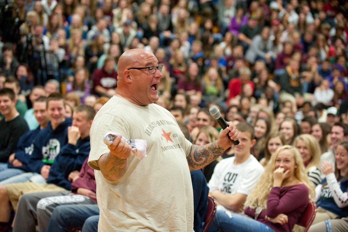 JeffYalden's tweet photo. Lake County Tech hires renowned youth speaker Jeff Yalden - https://t.co/qPyTAIRY9Y #LakeCounty #TechnicalHighSchool #StudentAssemblies https://t.co/tqDoQTlsc0
