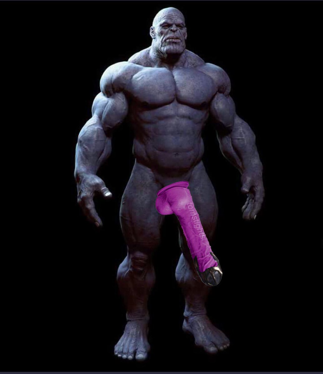slurps that sweet sad tony juice on Twitter: "Naked picture of Thanos. Rt to help him find his 