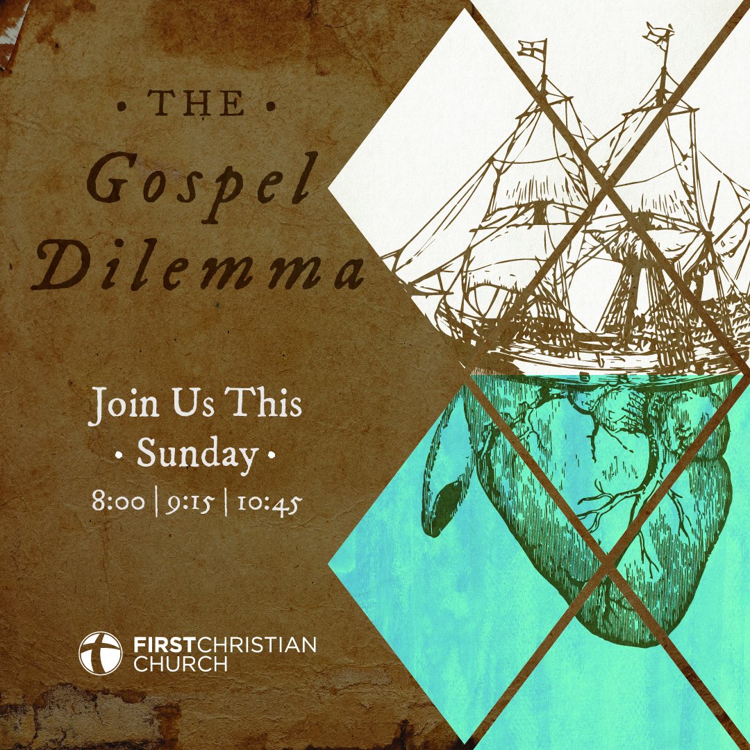 FIRSTchampaign's tweet photo. The Gospel Dilemma Sermon Series continues. Find more service info at https://t.co/cpZVjQYgWE #firstchampaign https://t.co/HgWICT7WkM