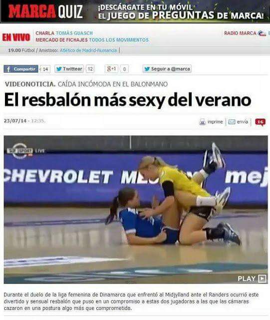"Periodismo deportivo". Este es el nivel.