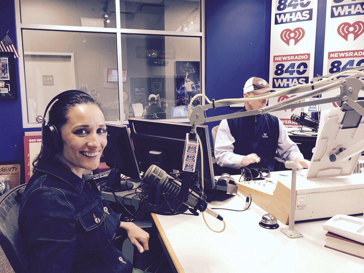 AnaAsensio1's tweet photo. Thanks Terry Meinwers for the interview at the radio #840whas @whas11 about the Kentucky premiere of Most Beautiful Island @louisvillefilm https://t.co/gHM3lwHy7p