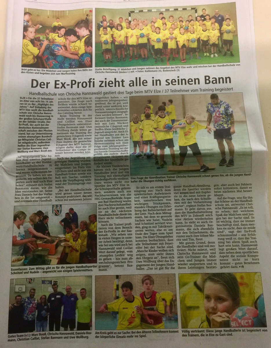 Handballschule's tweet photo. Ein Traum....👌 https://t.co/9cgatfkiTK