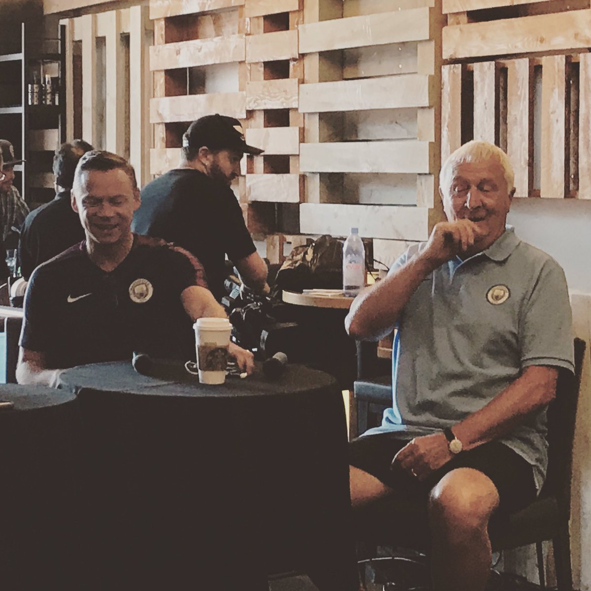 Having a pint with a few mates! #CTID #ICC2017