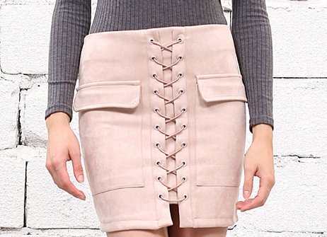 Women's Vintage High Waist External Pocket Tight Suede Lace Up Skirt
#leatherpants  #leatherbags #accessories
hlsleathergoods.com