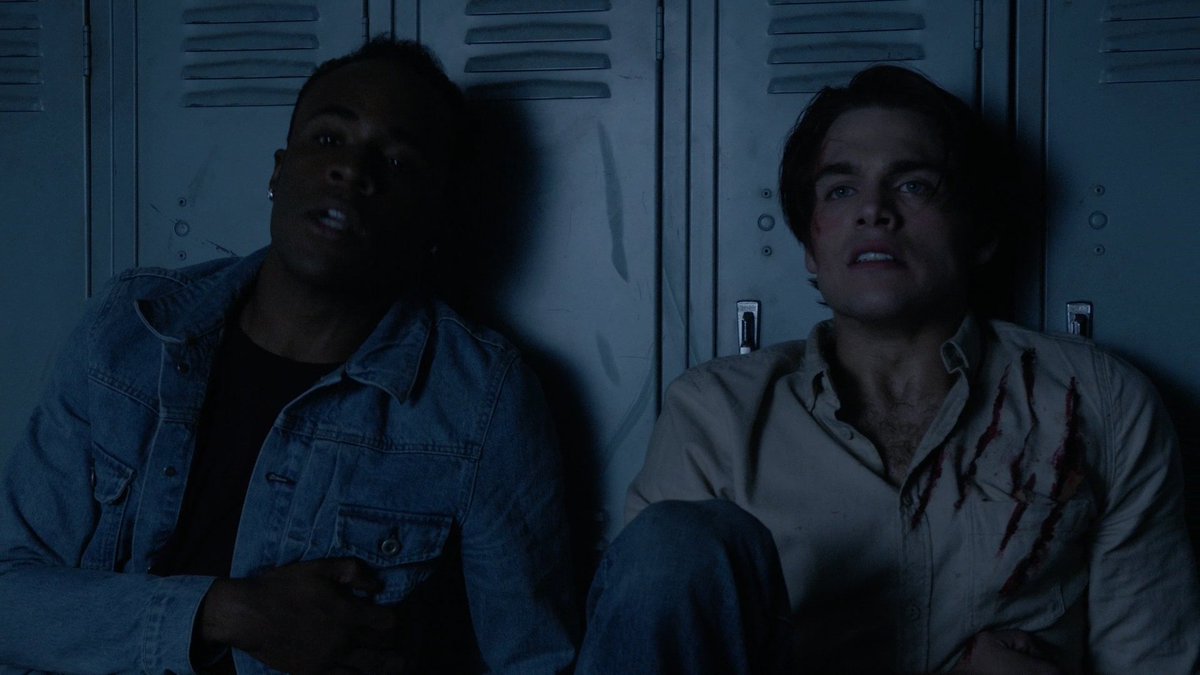 MTVteenwolf's tweet photo. It's never a good sign when our boys are in the high school at night... https://t.co/NQAyqFuuoV