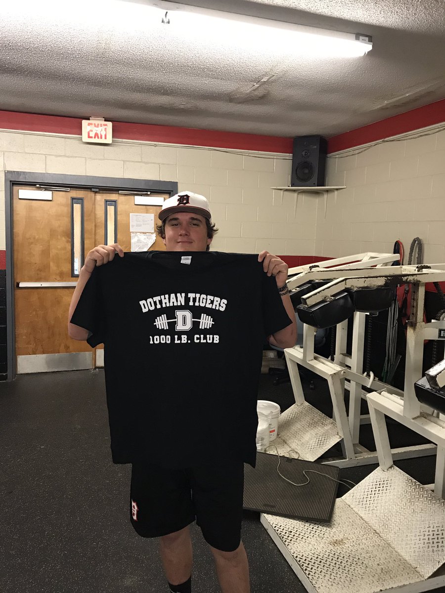 Dothan High Baseball (@dothanbasebal) on Twitter photo Congrats to the newest member of our 1000lb club <a href="/JohnToddWeeks/">John Todd</a> Congrats to the newest member of our 1000lb club <a href="/JohnToddWeeks/">John Todd</a>