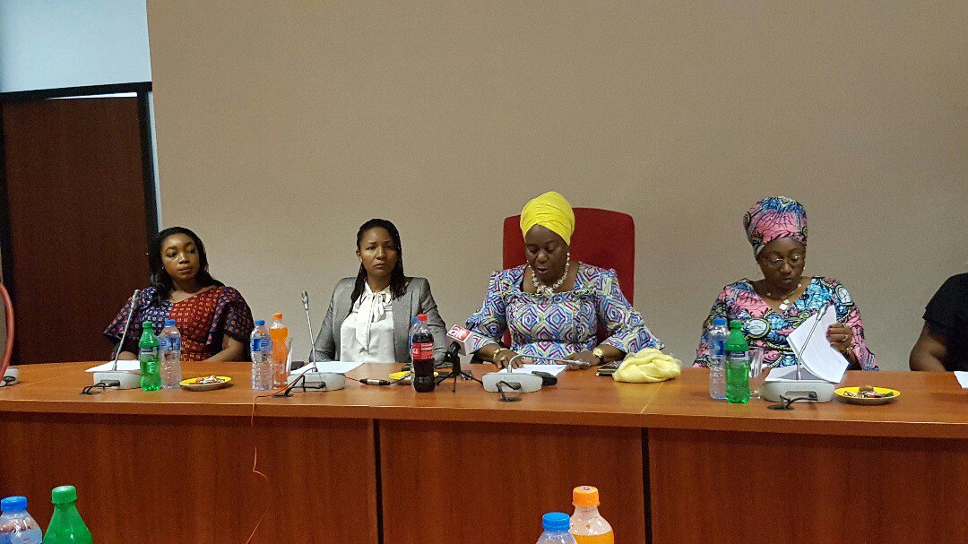 GTUnit's tweet photo. Press Conference on the contents of the #GEOBill, held yesterday, 25th July 2017 at the National Assembly https://t.co/fc3kMFDmfw