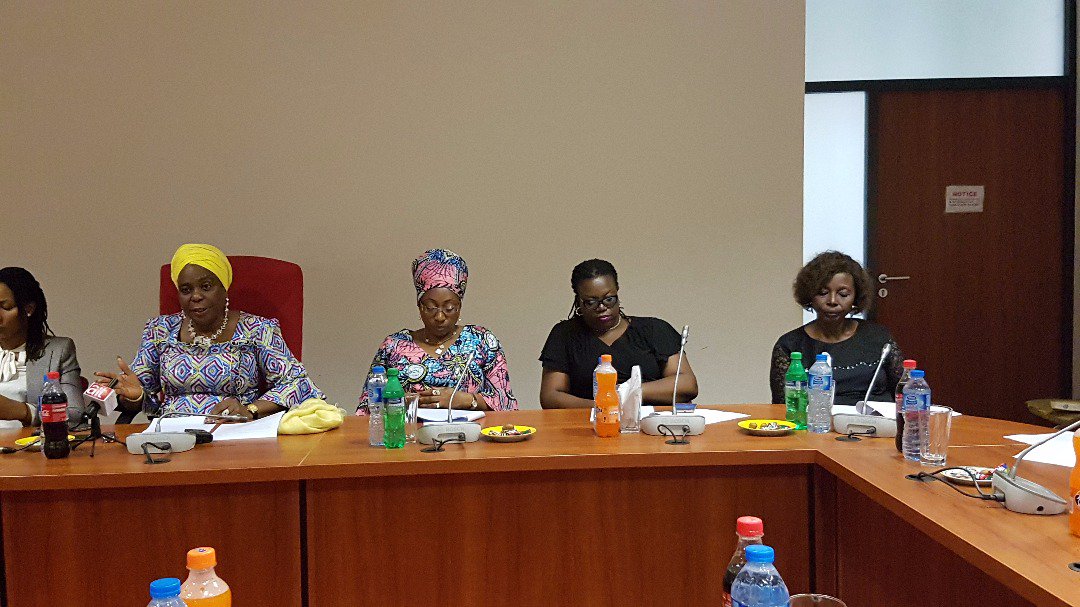 GTUnit's tweet photo. Press Conference on the contents of the #GEOBill, held yesterday, 25th July 2017 at the National Assembly https://t.co/fc3kMFDmfw