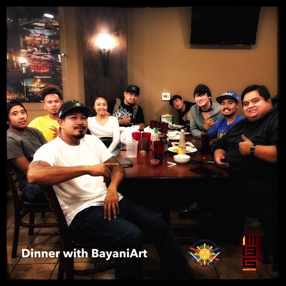 413_group's tweet photo. @413_group + @bayani_art = good times. #bayaniart #413group #filipinomartialarts #fmaschool #gsbarocks #riverside https://t.co/gu6BI5Sjt8