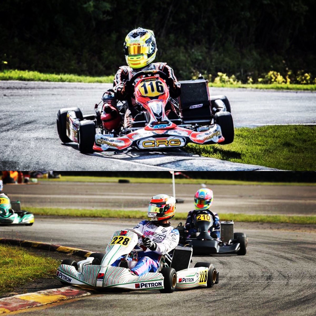 SteveADP's tweet photo. ADP drivers Callum Bradshaw and Jacob Ang will be competing in Sweden for the final CIK European and Singapore for X30 Asia respectively 🏁 https://t.co/iRcLx6F4FM