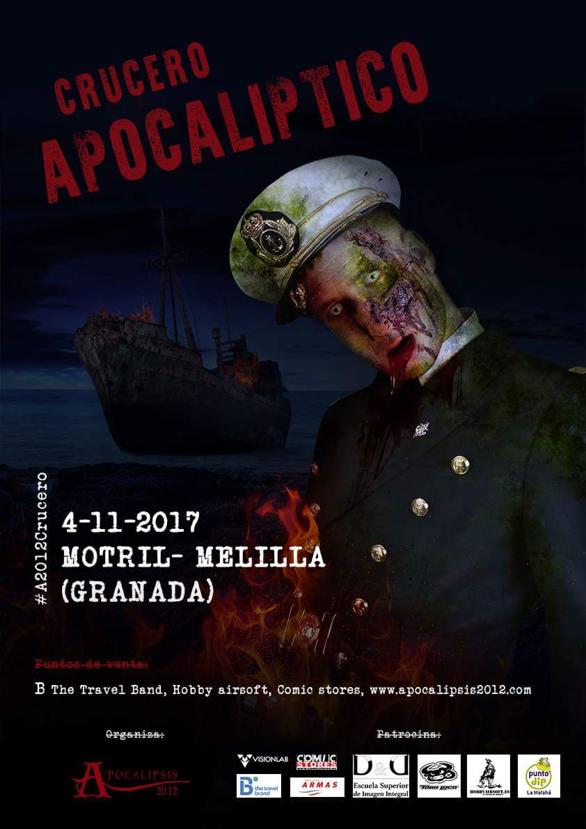 _SOBREVIVE_'s tweet photo. Ya está en la web todo lo referente al crucero: https://t.co/ToKYmsV4zs #A2012crucero #A2012 #A2013Melilla #zombies #crucero @LineasArmas https://t.co/oTrQvFzOWY