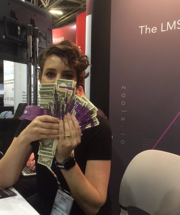 lambdasolutions's tweet photo. Visit booth 634 at Moodlemoot, tell us why you love #ZoolaAnalytics and get an immediate ROI in cash. Seriously. #Mootus17 #NOLA https://t.co/FyU727WQ1D