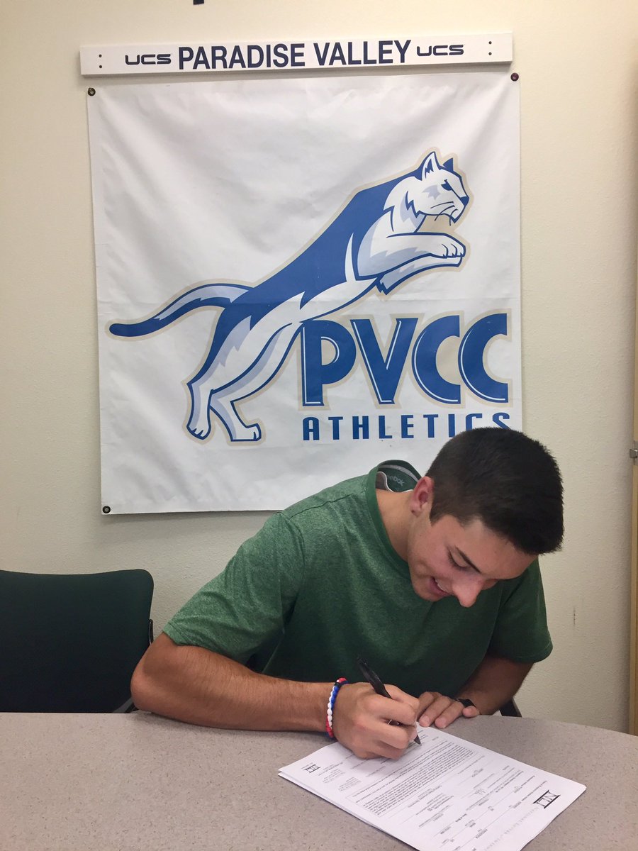 Congrats to Puma All-American decathlete Will Wagner, signing NLI with <a href="/SacStTrack/">SacStTrackandField</a> !! #trackandfield #pvcc