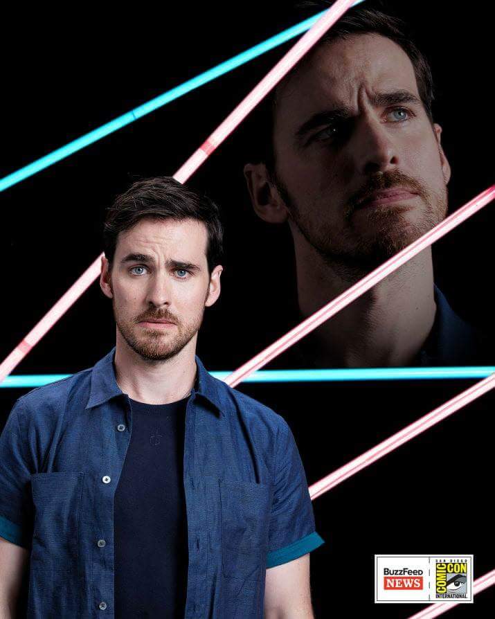 OUATSEASONS7's tweet photo. Portraits do Colin e da Lana para o BuzzFeed #SDCC2017 https://t.co/slDkCEjN8s
