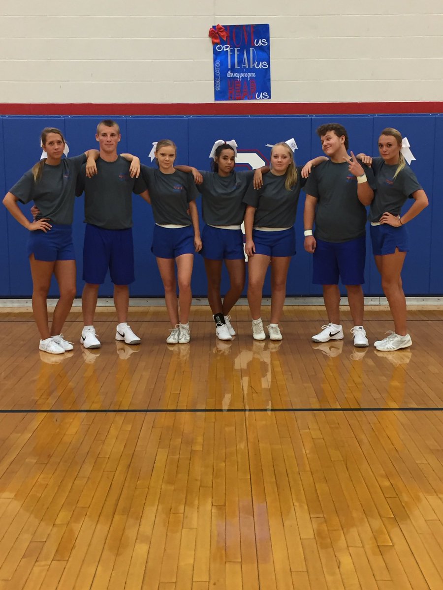 sspencercheer's tweet photo. Cheer camp coaches having some fun. https://t.co/CLK46WivSD