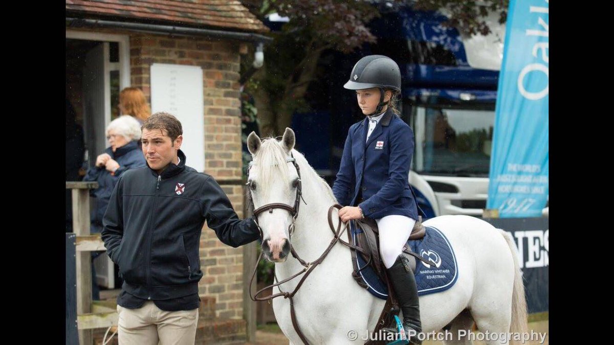 ellenwhitaker71's tweet photo. 12 yr old Paige Wright and 128cm Jiminy Cricket did us proud at Hickstead today ππ #toptrainer #topjocky #toppony @JoeWhitaker2 https://t.co/zAeDPDz9hQ