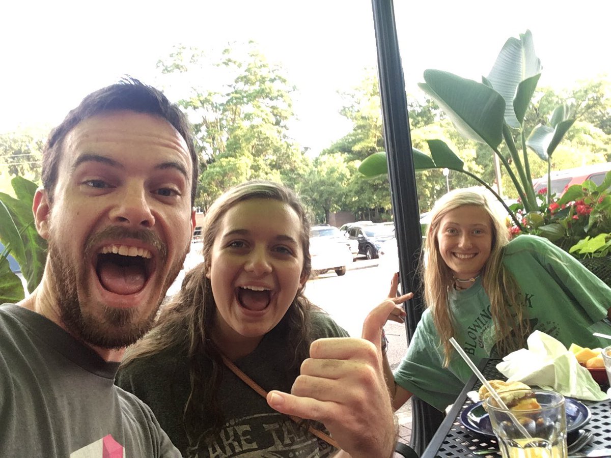 FergTheGreater's tweet photo. Look who I ran into at Flying Biscuit this evening! Sorry to crash the dinner @k_mccarthy16 @kensnwall #WG2016 https://t.co/JGpP2Za8a6
