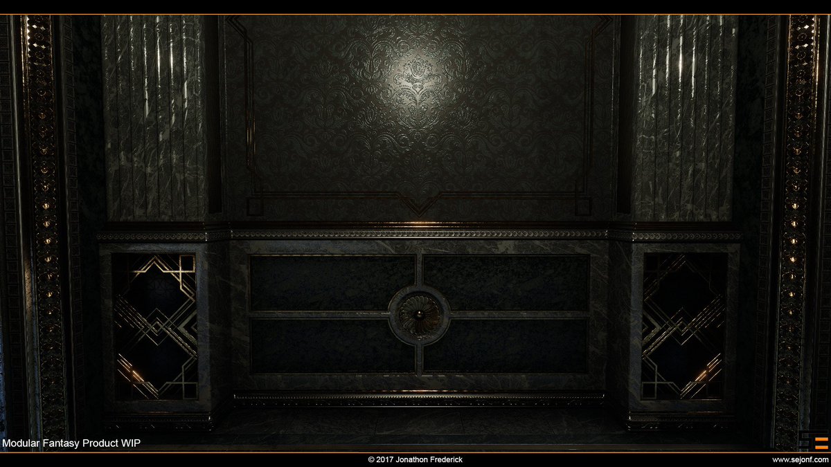 Made improvements w/ materials today on WIP Fantasy #ue4 marketplace product. Screens here: bit.ly/2uDxhG4 #indiedev #gamedev