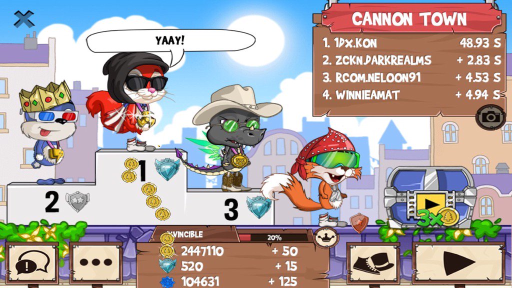 Kon_Azhar's tweet photo. All those guys just got washed #funrun2 #DarkRealms #Neloon91 #winnieamat https://t.co/ma3cOlp54f