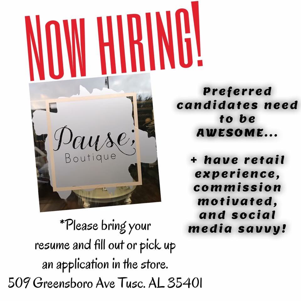 Pause; Boutique tweet media