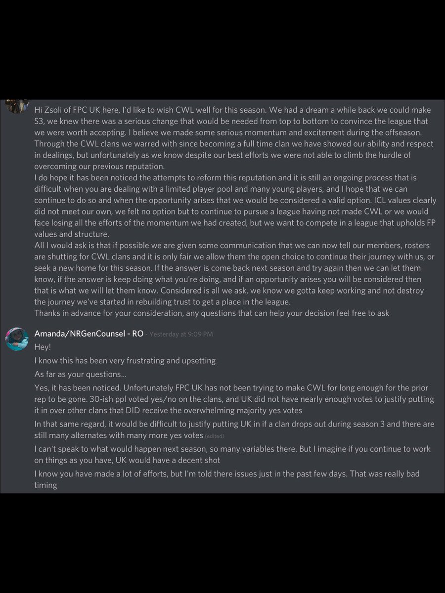fpcukclash's tweet photo. The current situation for FPC UK: https://t.co/4t5qHnfyd2
