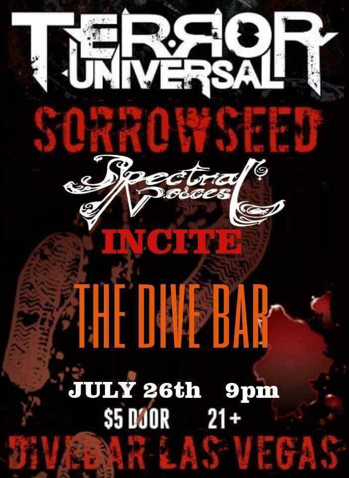 Sorrowseed's tweet photo. TONIGHT!! Fucking LAS VEGAS!! 

https://t.co/uJ9JgqgXju

#LasVegasMetal 
#Sorrowseed #SpectralVoices #RingofMalevolenceTour2017 https://t.co/4XweHIYq2D