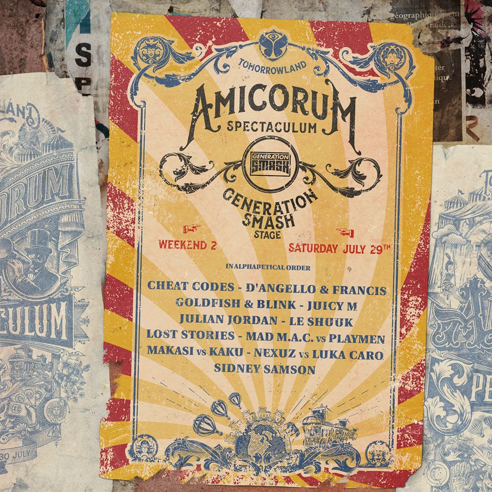 EDM_Mex's tweet photo. #Tomorrowland stages: #GenerationSmash #B2B #TheSoundOfTomorrow https://t.co/SfCEl6uGYa