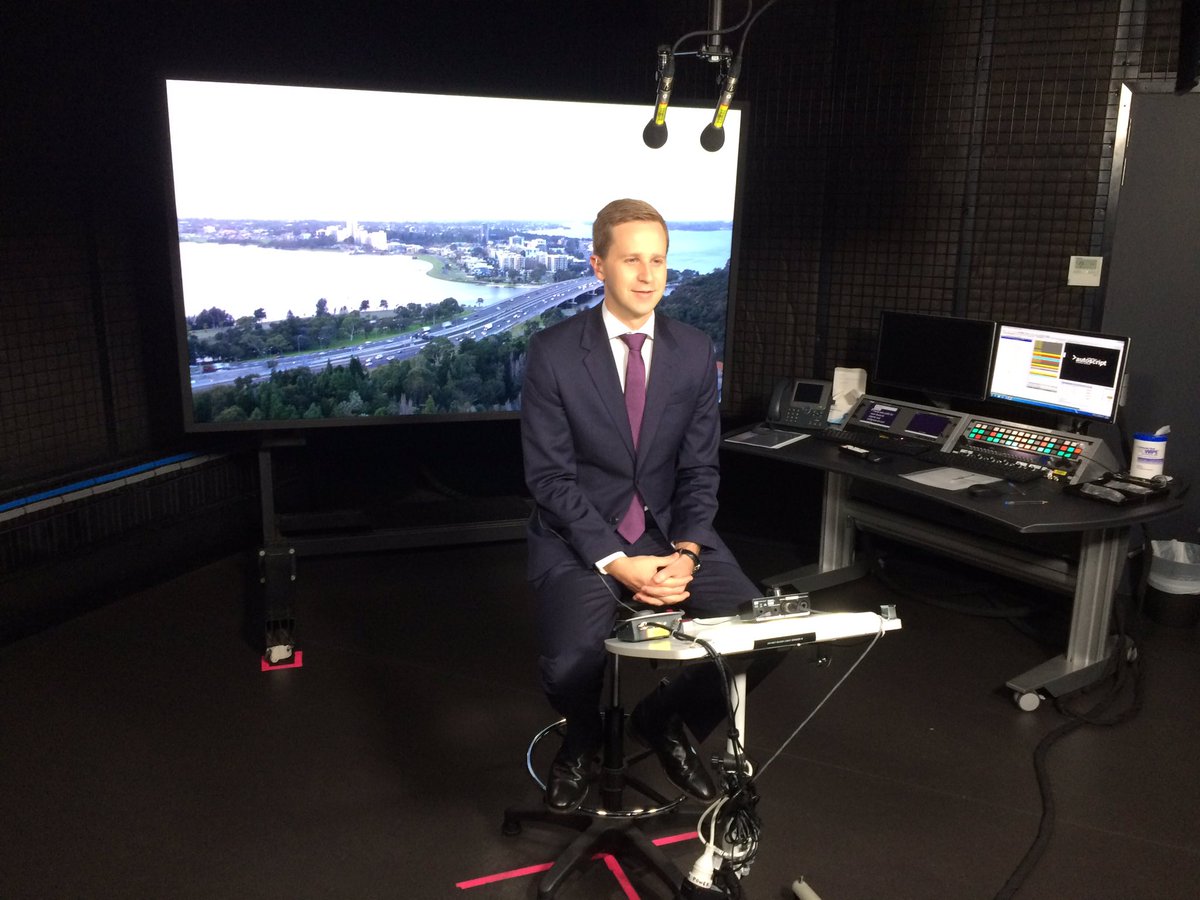 MrSimonBailey's tweet photo. @CCI_WA Chief Economist @RickNewnham about to #live on #TodayPerthNews with @Rebecca_C_Johns @9NewsPerth to #prebudgetsubmission #perthnews https://t.co/2wuy3n1d0Q