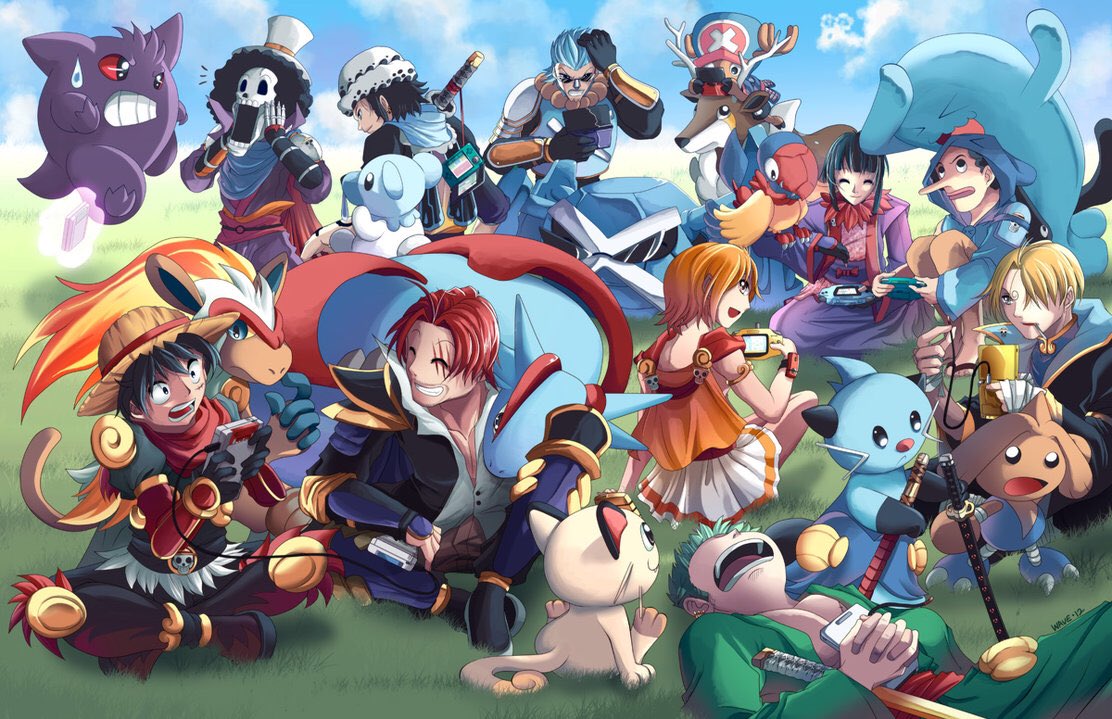 RogersFirstMate's tweet image. Pokémon x One Piece