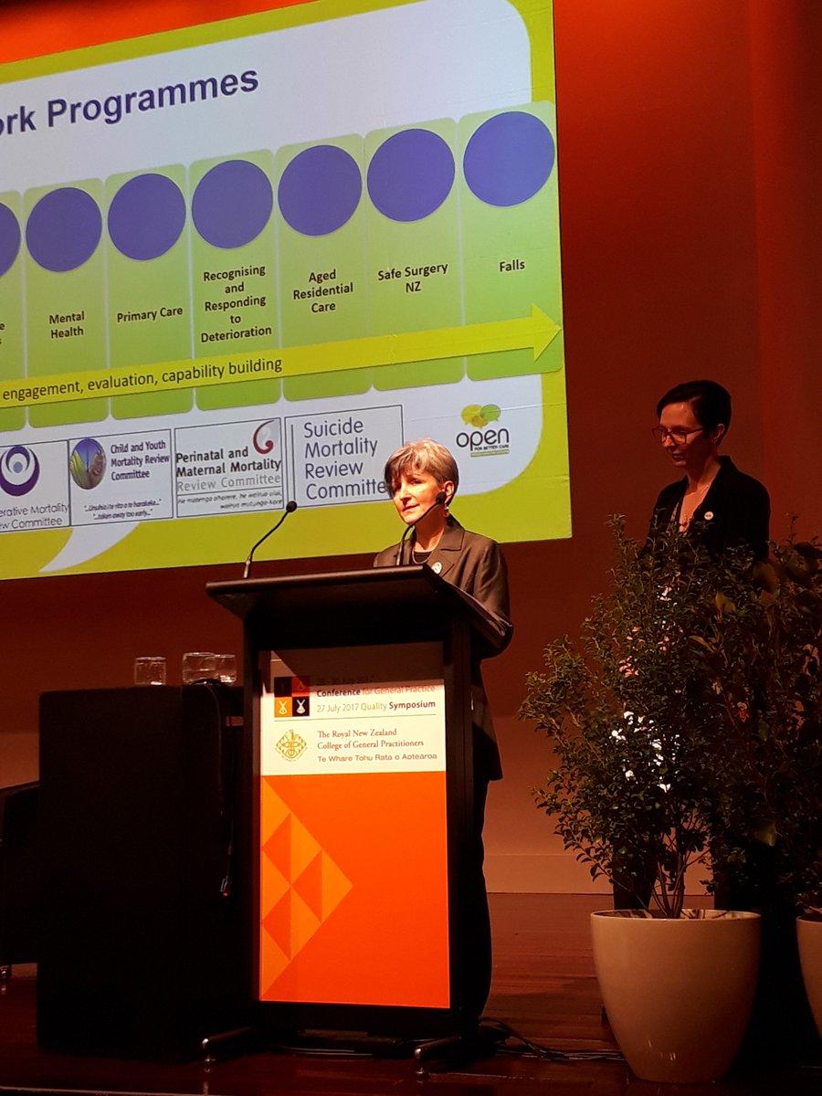 <a href="/MedDirectorHQSC/">Iwona Stolarek HQSC</a> and Sarah Upston presenting on Adverse Event
Learning Programme at #GP17