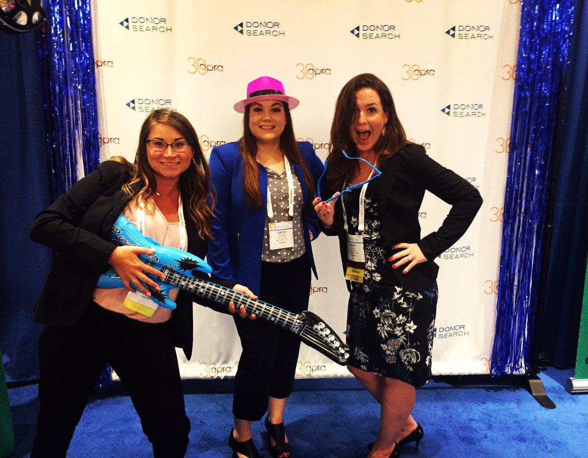 SarahTed514's tweet photo. Come play with us! Or have a drink with us in our networking lounge! #ApraPD17 aprapd2017 @DonorSearch @DonorSearchCath https://t.co/1WwIdjjgNW