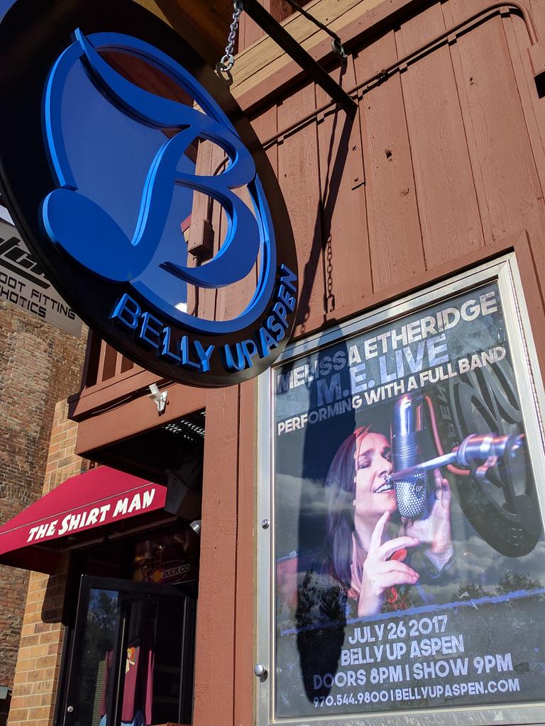 RhoAsh's tweet photo. First in the regular @metheridge @BellyUpAspen ticket line. π€ #FRBsRule https://t.co/QI3zaS8N0r