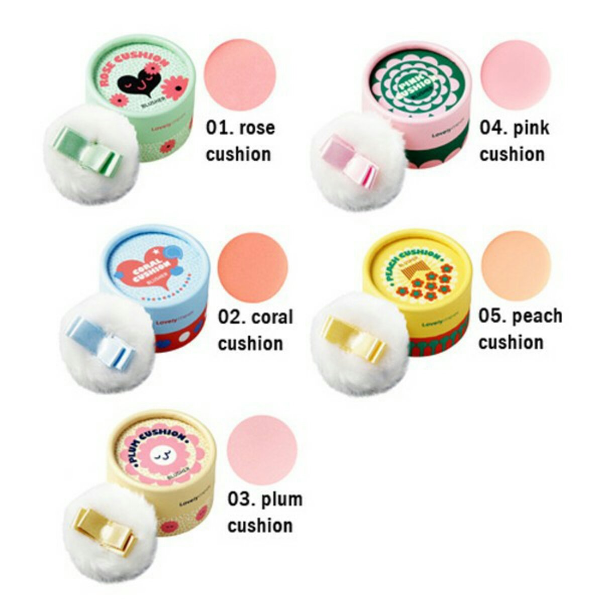 ELFSuMutshop's tweet photo. THE FACE SHOP Pastel Cushion Blusher 5 gr. Harga 88k (ini unyu banget aslinya 😍) https://t.co/atxVBfWUm9