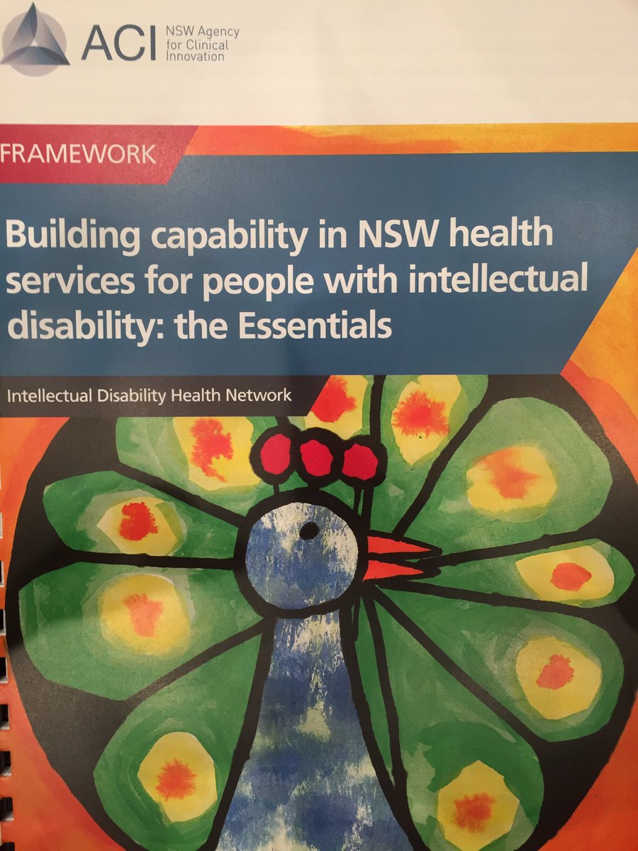 nceidh's tweet photo. Launched today ACI's Framework #IDESS17 for building capacity in @NSWHealth for people with #intellectualdisability https://t.co/IEPkuMeZFB