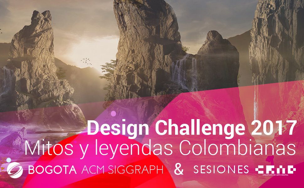BogotaSIGGRAPH's tweet photo. ⭐¡Participa en nuestro #DesignChallenge2017 y prepárate para el Bogotá ACM SIGGRAPH 2017! ⭐  https://t.co/6wAqooHgXD https://t.co/QSEyObdUKH