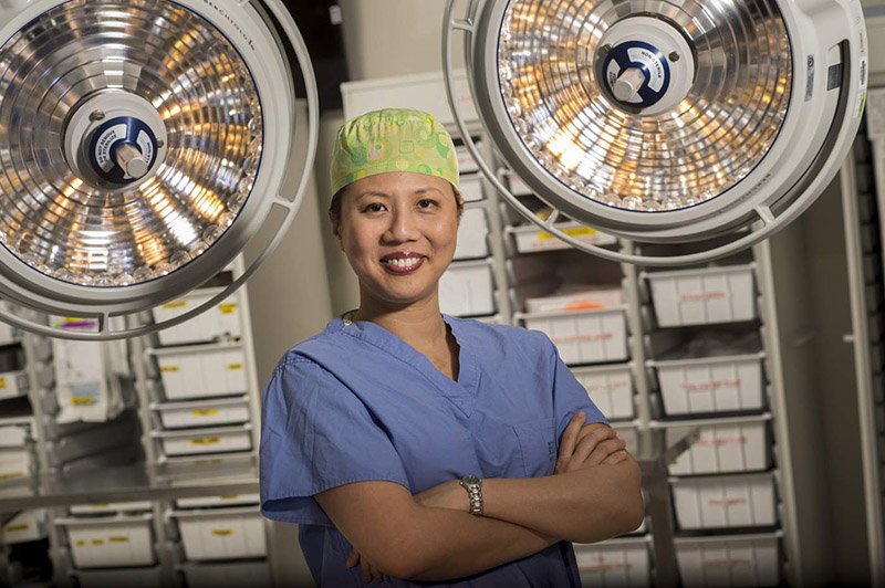 Emory plastic surgeon Angela Cheng had treated impalements before, but Sylvia Ennis' case was especially difficult emry.link/D18VNF
