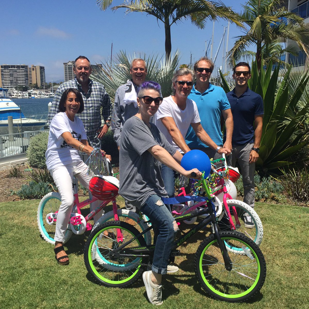 ovationtvpr's tweet photo. Building bikes for SM Family YMCA at @OvationTV's annual company meeting. https://t.co/Ma7cfsVlZk