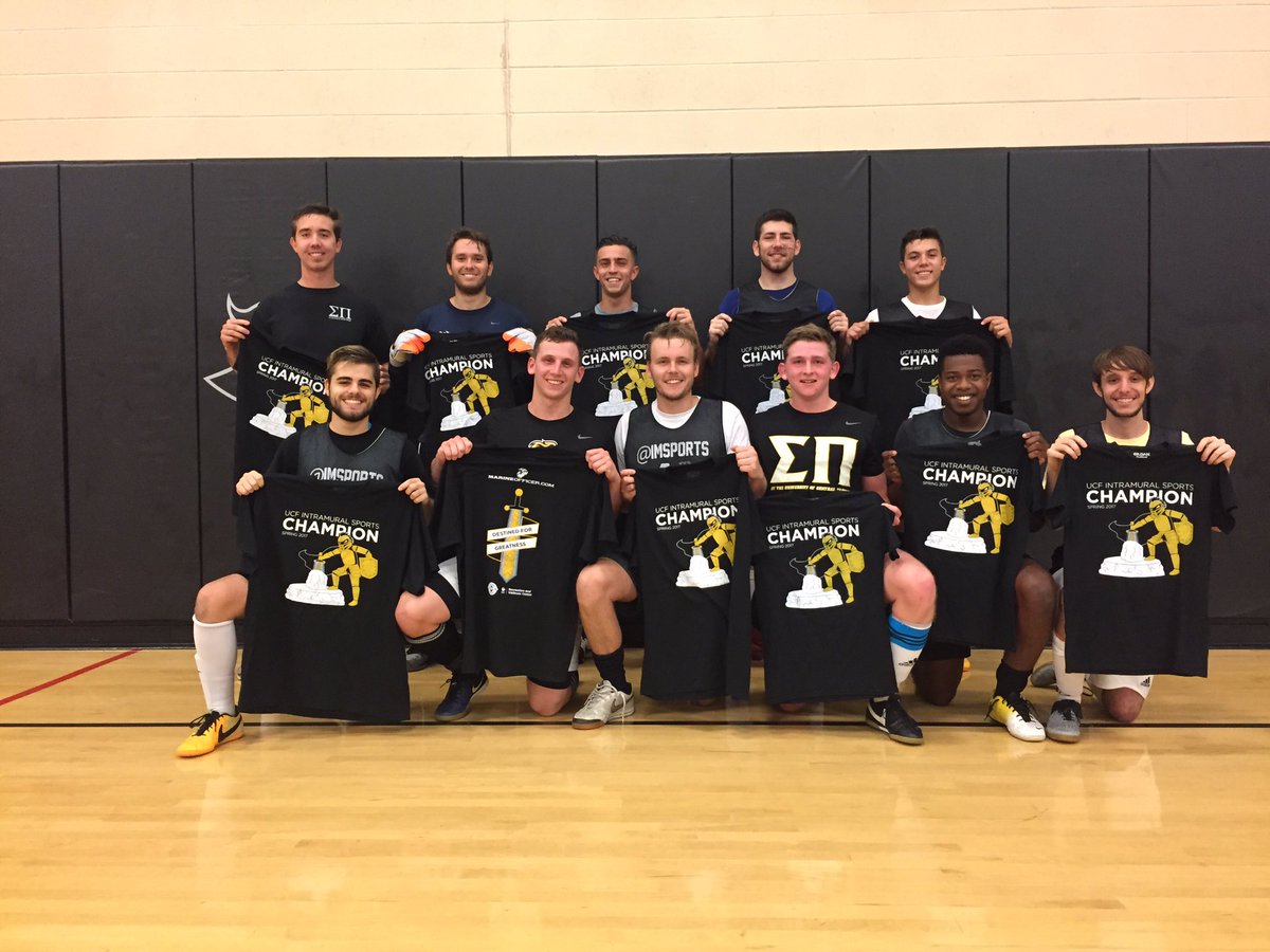 IMSports's tweet photo. Congratulations to our Indoor Soccer Men's Rec Champions "Our Goalie Sucks!" They won the final by a score of 3-1. https://t.co/xBCTaHZ9PN