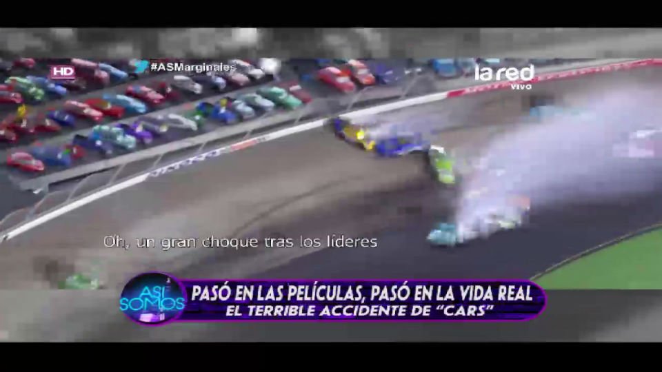 asisomosoficial's tweet photo. El accidente en la película “Cars” tuvo su símil en la vida real #ASMarginales https://t.co/vgVEvIwS0E https://t.co/FftlCNEYs4