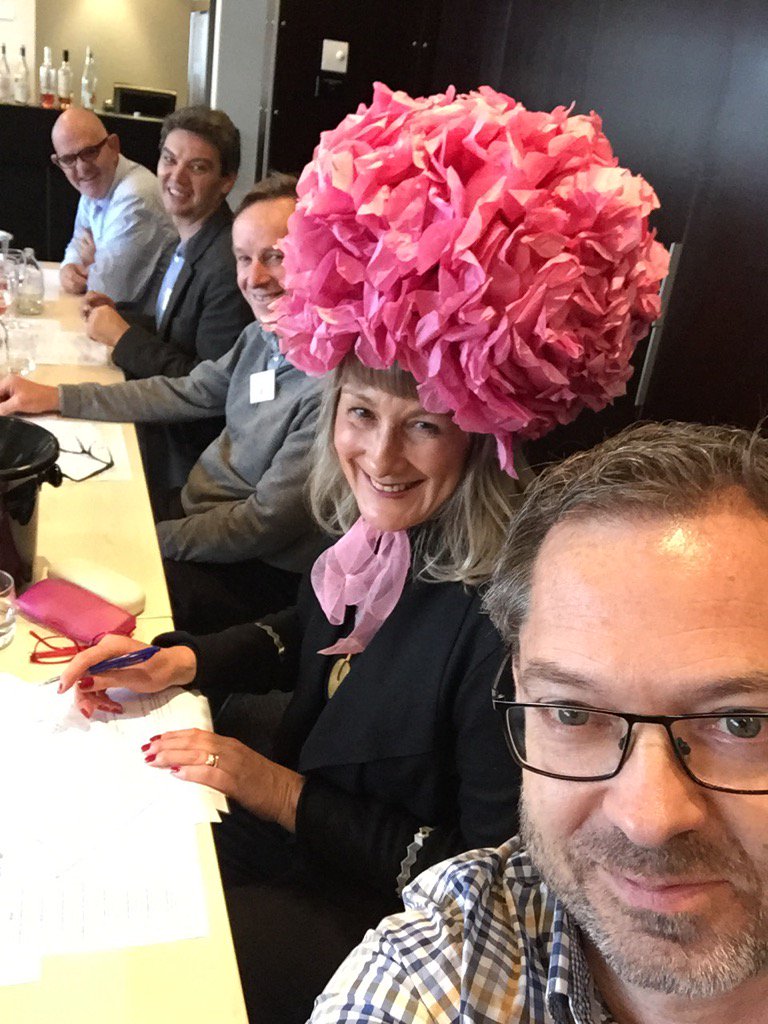 NNZ Fine Tour rose Masterclass Dunedin.
One of these panelists is not like the other ......!