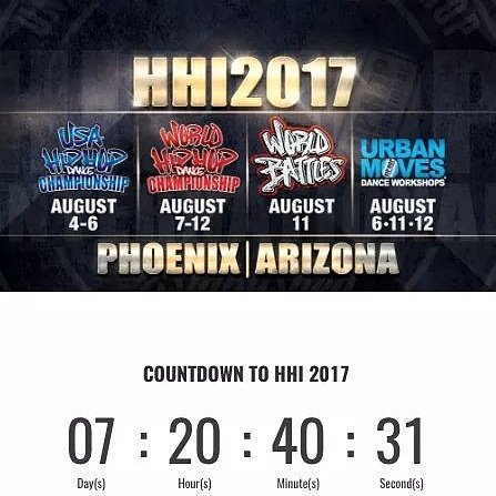 HHINetherlands's tweet image. Hip Hop International 2017
The Biggest Week in Hip Hop Dance
#HHI2017 #GoForGold2017 @officialhhi