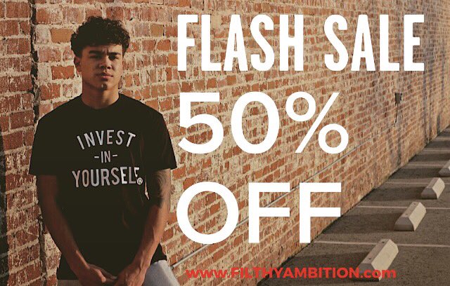 FilthyAmbition's tweet photo. ‼️Use code: FILTHYFLASH ‼️
‼️Some items have been restocked ‼️
https://t.co/7QQYN00Kj4
#FilthyAmbition https://t.co/a8mM5dEuvA