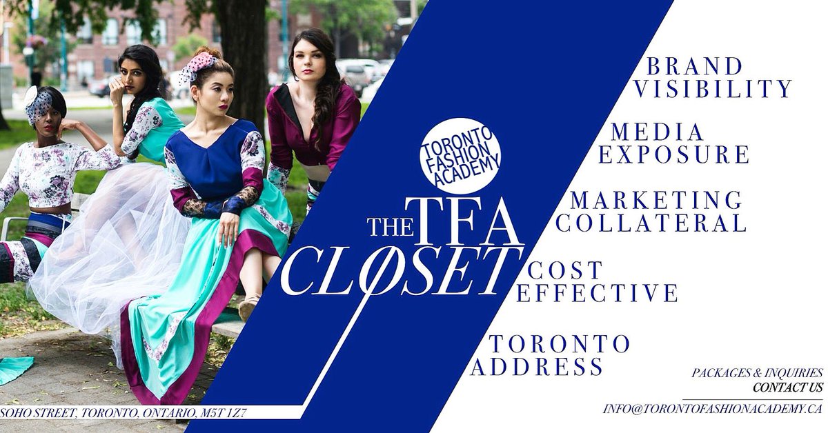TFAOfficial's tweet photo. TFA #DESIGNER CLOSET 

Brand Visibility
Media Exposure
Marketing Collateral
Cost Effective
#Toronto Address 
#Designercloset #design #style https://t.co/0d4TtBgZT2