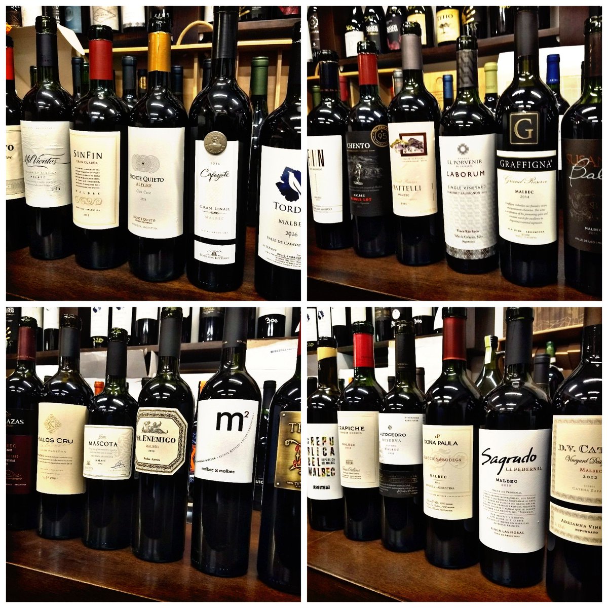 GonzaloLodeiro's tweet photo. Tremenda degustación de los ganadores del #df2017malbec en @VinotecaMRWines de la mano de @fsaurio https://t.co/8mFmVoQGsX