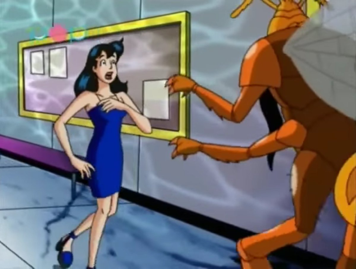 בתשובה ל. theres an Archie's Weird Mysteries episode about this! pic.t...