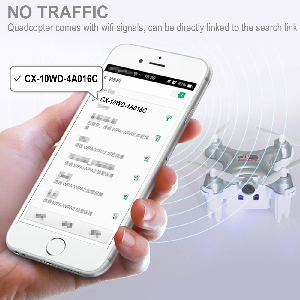 Yipa_toy's tweet photo. @Yipa_toy Wifi Remote Control CX-10WD-TX Mini FPV Drone #clearance offers the lowest price $28.99 for all customers!
https://t.co/pdflNkzIfi https://t.co/OMBYBl061q