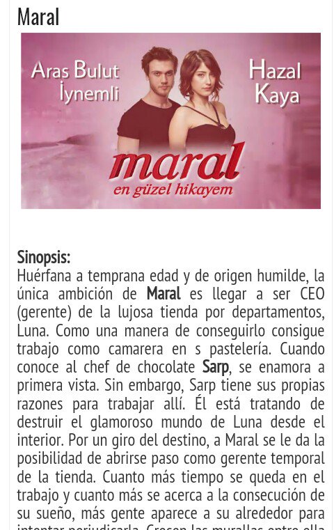 darlysolis_'s tweet photo. @turcasmega creo que la siguiente serie debe ser #Maral donde sale @Mert_icerde y @FerihaYiImaz @HazalKaya110 @Aras_B_iynemli 😍 #LaTraicion https://t.co/3yfyqXpxRW